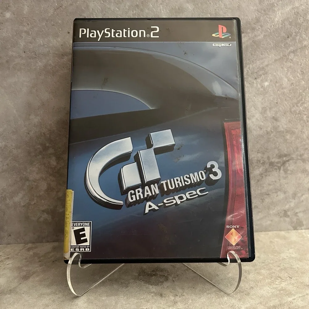 Gran Turismo 3 A-spec (Sony PlayStation 2, 2006) PS2 Complete w/ Manual CIB